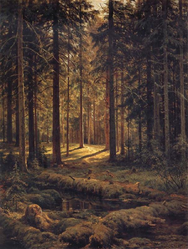 Ivan Shishkin Conifer-Sunshine